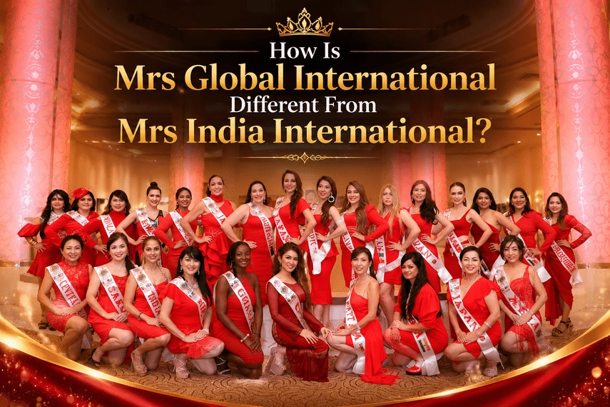 How Is Mrs Global International Different From Mrs India International?